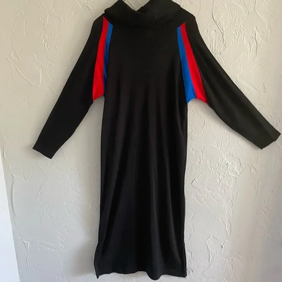 Vintage 70’s turtleneck sweater dress - Picture 3 of 5